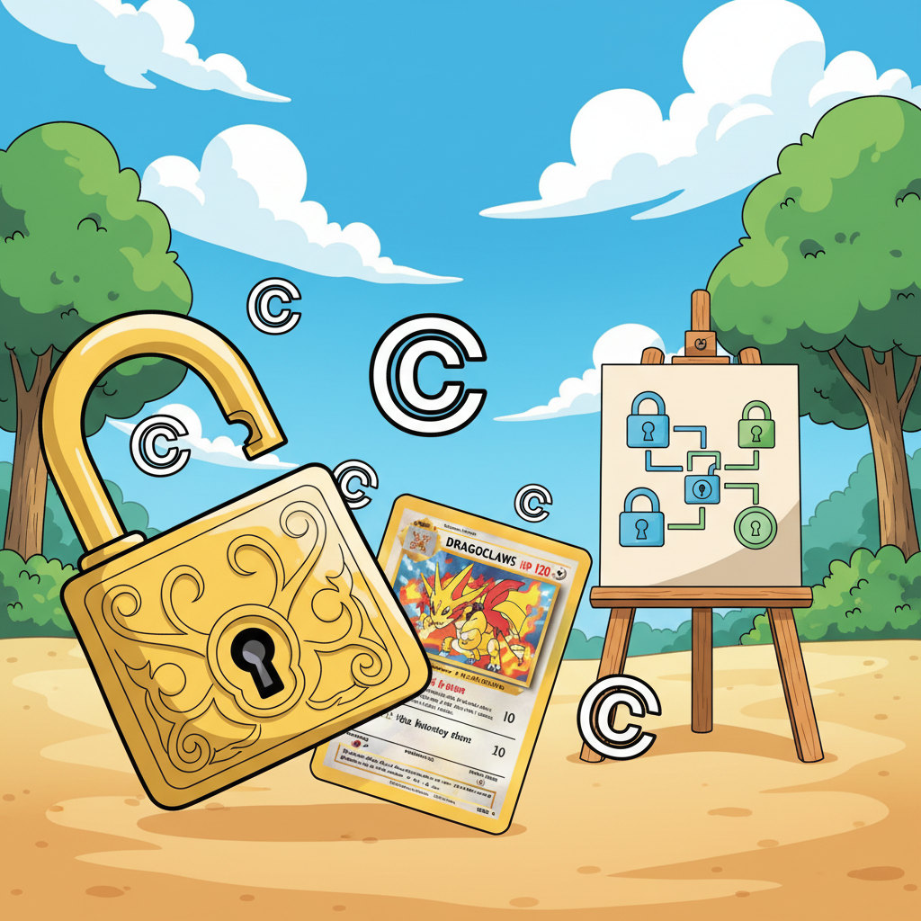 Droits d'auteur et licences Pokémon : guide complet pour les revendeurs de cartes